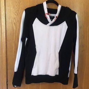 Fox black and white hoodie